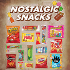 OKURIMONO 55 Count Snack Box – Assorted Japanese & American Snacks (Pirate Design)
