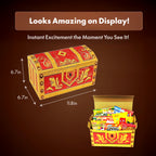 OKURIMONO 70 Count Snack Box – Assorted Japanese & American Snacks (Antique Design)